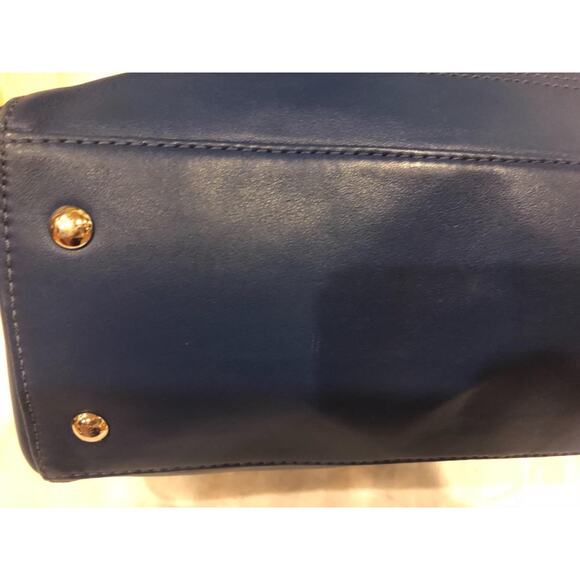 Authentic COACH Penelope Carryall Blue Leather Tote Handbag Purse 16531 (PU500 - Picture 13 of 13